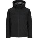 Jack Jones Jcoaıden Transıtıonal Jacket Pls Erkek Siyah Büyük Beden Ceket 12263064-02