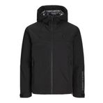 JACK & JONES JCOAIDEN TRANSITIONAL JACKET SN Erkek Mont Ceket, Siyah, XXL