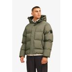 Jack & Jones Jcoalpha Puffer Erkek Yeşil Mont 12261971-DustyOlive