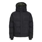 JACK & JONES JCOALPHA PUFFER SN Erkek Mont Ceket, Siyah, M