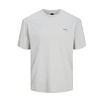 Jack & Jones Jcocloud Tee Ss Crew Neck Gri Erkek T-shirt