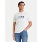 Jack & Jones Jcofusıon Jj Brandıng Tee Ss Crew Neck Beyaz Erkek T-Shirt 12289880 - M
