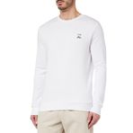 Jack & Jones Jcohike Sweat Crew Neck Beyaz Erkek Sweatshirt