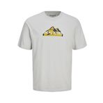 Jack & Jones Jcomountain Logo Tee Ss Yüksek Bel Bisiklet Yaka Erkek T-shirt