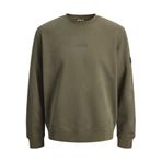 JACK & JONES Jcopoint Sweat Rozet Bisiklet Yaka Bf