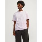 Jack & Jones Jcostagger Tee Ss Crew Erkek T-Shirt - Pembe - XL