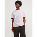 Jack & Jones Jcostagger Tee Ss Crew Neck Lila Erkek T-shirt