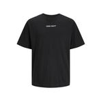 Jack & Jones Jcostagger Tee Ss Crew Neck Siyah Erkek T-shirt