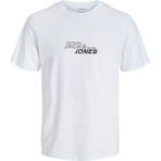Jack & Jones JCOTARMAC BRANDING TEE SS Beyaz Erkek Kısa Kol T-Shirt - XL