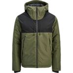 Jack & Jones Jcounion Light Padded Blocking Yeşil Erkek Mont 12285586 - XL