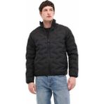 Jack & Jones Jcowın Quılted Collar Jac Siyah Erkek Mont - 2XL