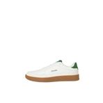 JACK & JONES Jfwbounce Pu Noos erkek spor ayakkabısı, Beyaz detay yeşil (Verdant Green), 45 EU