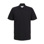 JACK & JONES Jjbenja Polo Yaka T-Shirt, M, 12269338, Siyah, Erkek