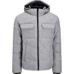 Jack & Jones Jjbrady Puffer Sn Gri Erkek Mont 12212233-Light - Açık Gri