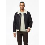JACK & JONES Jjcole Aviator erkek montu, Siyah, xx_l