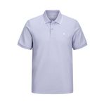 JACK & JONES JJEAUSTIN POLO SS NOOS Erkek Polo Tişört, Languid Lavender, M