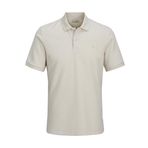 JACK & JONES JJEAUSTIN POLO SS NOOS Erkek Polo Tişört, Moonbeam, M