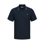 JACK & JONES JJEAUSTIN POLO SS NOOS Erkek Polo Tişört, Sky Captain, M