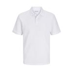JACK & JONES JJEAUSTIN POLO SS NOOS Erkek Polo Tişört, White, M