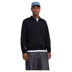 Jack & Jones JJEBRADLEY Sweat Polo Siyah, XL, 12278586, Black, Erkek