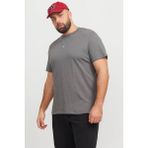 Jack & Jones Jjebradley Tee Ss Noos Grı Erkek Kısa Kol T-Shirt - Gri - 5XL
