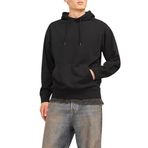 JACK & JONES JJECHARGE SWEAT HOOD NOOS Erkek Sweatshirt, Siyah, L
