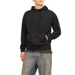 JACK & JONES JJECHARGE SWEAT HOOD NOOS Erkek Sweatshirt, Siyah, M