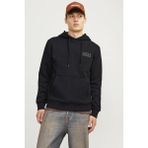 Jack & Jones Jjecorp Logo Sweat Hood Siyah-2 Erkek Kapşonlu Eşofman S Standart Kalıp