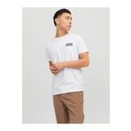 Jack & Jones Jjecorp Logo Tee S Beyaz Siyah Erkek T-shirt 12151955