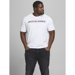 Jack & Jones JJECORP LOGO TEE SS CREW Beyaz Erkek Kısa Kol T-Shirt - XL