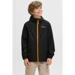 Jack & Jones JJEFLYNN RAIN JACKET SN J Siyah Erkek Çocuk Ceket - 12 Yaş