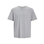 JACK & JONES Jjeorganic Basic Tee Ss O-neck Noos Erkek Chino şort, Gri (Ultimate Grey), L