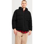Jack Jones Jjeotto Puffer Jacket Sn Pls Erkek Siyah Büyük Beden Mont 12263996-02