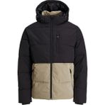 Jack & Jones Jjeowen Puffer Erkek Şişme Mont – Su Geçirmez, Soğuk Hava Koruması, Günlük Kışlık Ceket - XL - Bej