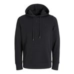 JACK & JONES JJEPAULOS SWEAT HOOD NOOS Erkek Sweatshirt, Siyah, L