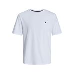 Jack & Jones Jjepaulos Tee Ss Crew Neck Noos White Erkek T-shirt