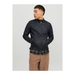 Jack & Jones Jjerocky Jacket Noos Erkek Deri Mont Ve Ceket 12147218 Black/PU