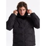 Jack & Jones JJESOHO PUFFER HOOD SN Siyah Erkek Mont - XL