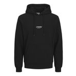 JACK & JONES JJESOHO SWEAT HOOD NOOS Erkek Sweatshirt Black XXL