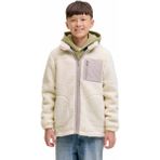 Jack & Jones Jjesoho Teddy Jacket Sn J Ekru Erkek Çocuk Ceket - Bej - 14 Yaş