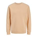Jack & Jones Jjestar Basic Sweat Crew Neck Noos Apricot Ice Erkek Sweatshirt