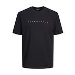 Jack & Jones Jjestar Jj Tee Ss Noos Black Erkek T-shirt