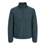 JACK & JONES JJESTATE PACKABLE PUFFER COLLAR NOOS Erkek Mont Ceket, Koyu Yeşil, S