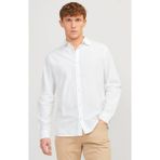 Jack & Jones JJESUMMER Erkek Keten Gömlek Beyaz 12248384 - Çok Renkli - XL