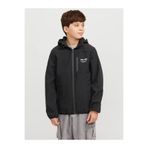 Jack & Jones Jjetheo Softshell Erkek Çocuk Ceketi, Siyah, 8 Yaş