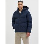 Jack Jones Jjglobal Puffer Jacket Erkek Lacivert Mont 12283517-04 - XL