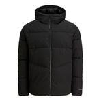 JACK & JONES JJGLOBAL PUFFER JACKET PLS Erkek Mont/Ceket Black EU3XL US1XL