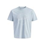 JACK & JONES Jjgrayson Tee Ss Crew Neck Jnr erkek tişörtü, mavi, 164