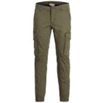 JACK & JONES Jjipaul Jjflake Akm 542 Black Noos Jr Jeans erkek çocuk pantolonu yeşil (Olive Night) 170