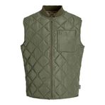 JACK & JONES, JJKARL QUILTED VEST, Yelek, Erkek, Haki, XXL